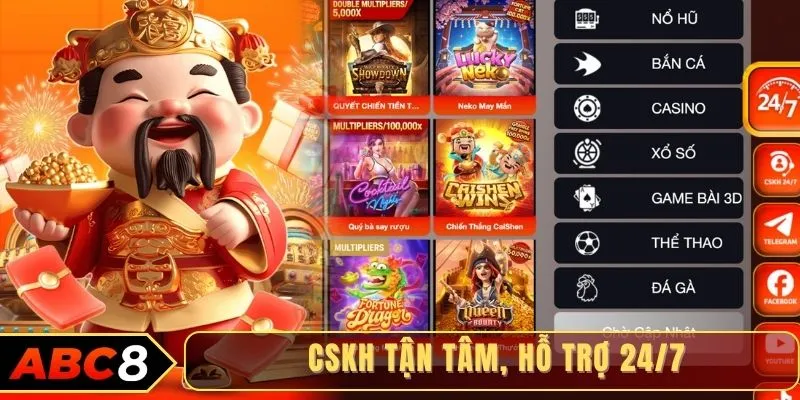 Đội ngũ hỗ trợ khách hàng hoạt động 24/7