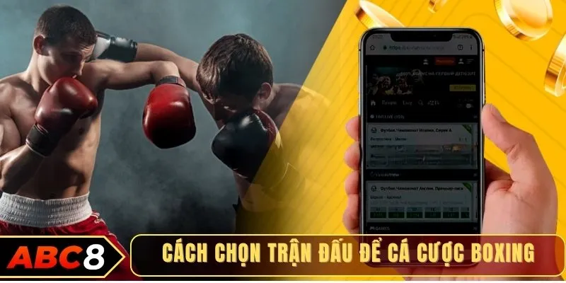 Cách chọn trận đấu để cá cược boxing