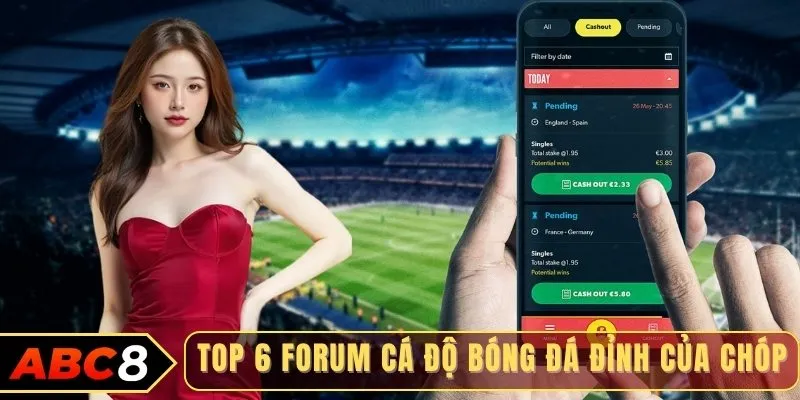 Top 6 forum cá độ bóng đá đỉnh của chóp