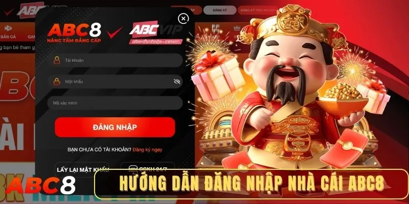 Hướng dẫn các phương thức đăng nhập ABC8